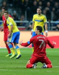 Cristiano's exploits against Sweden is hard to miss since it came at such a pivotal time